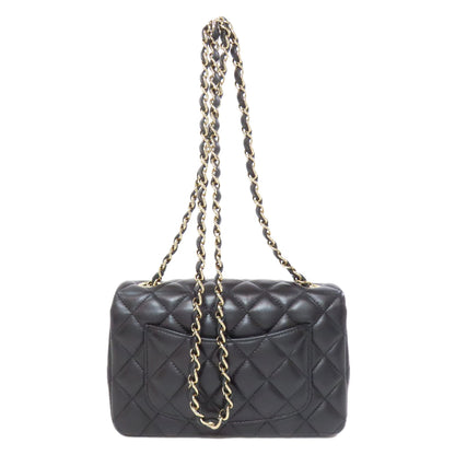 CHANEL Matelasse GoldHardware Shoulder Bag Lambskin Ladies [Used]