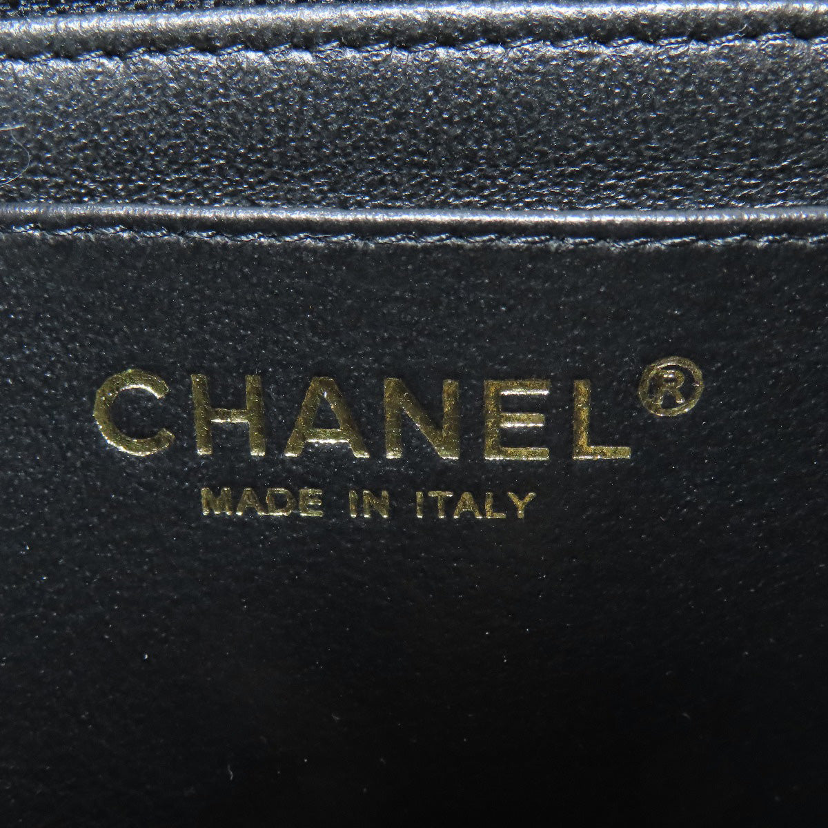 CHANEL Matelasse GoldHardware Shoulder Bag Lambskin Ladies [Used]