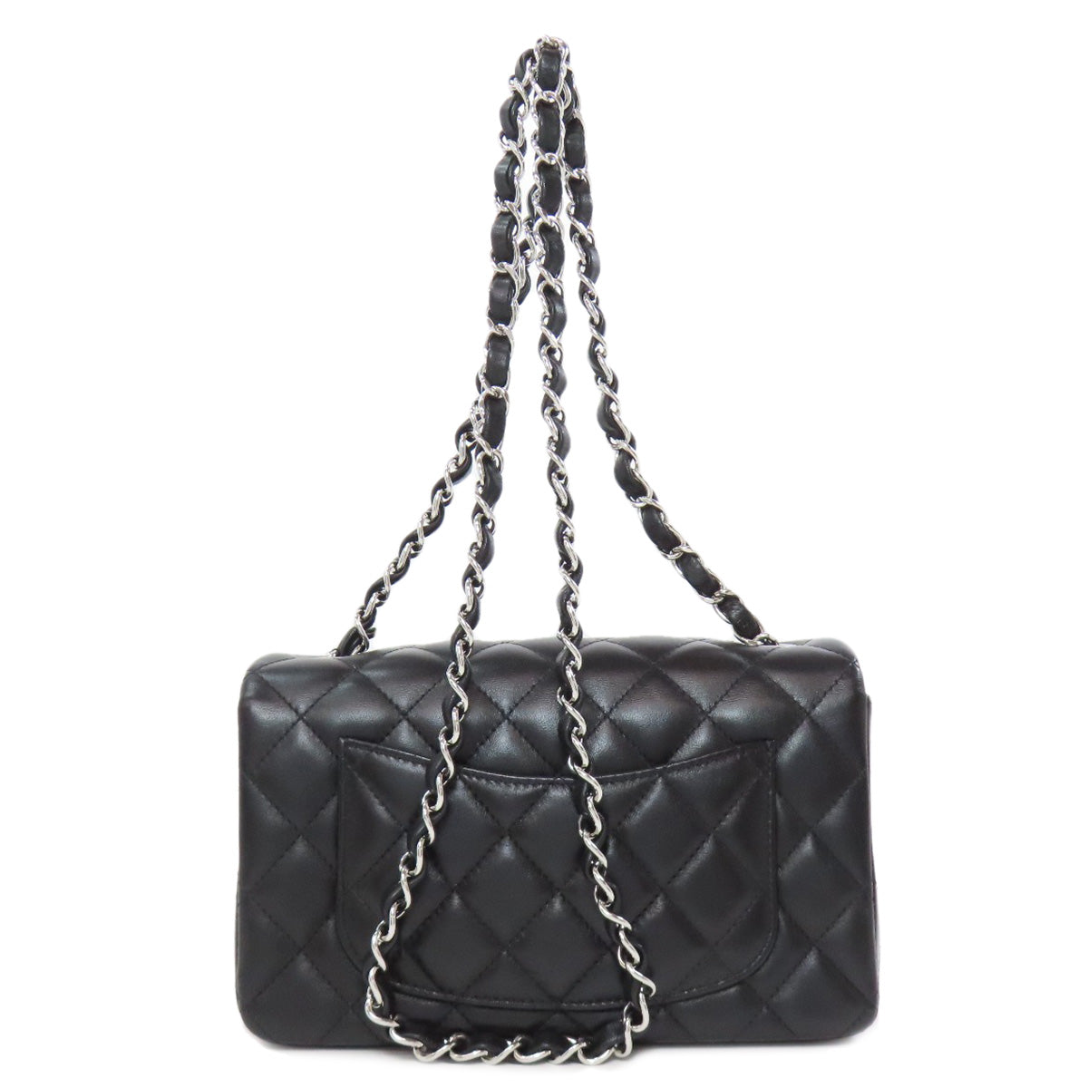 CHANEL   Shoulder Bag Matelasse SilverHardware Lambskin Ladies