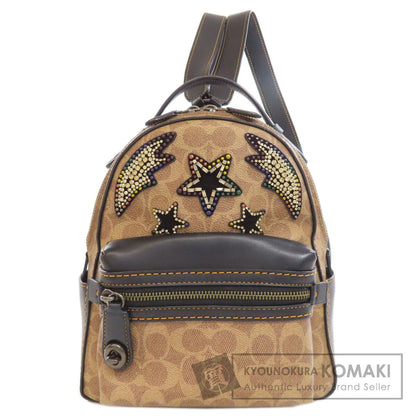 COACH  31632 Backpack Â· Daypack Rainbow Crystal Signature PVC LeatherLadies