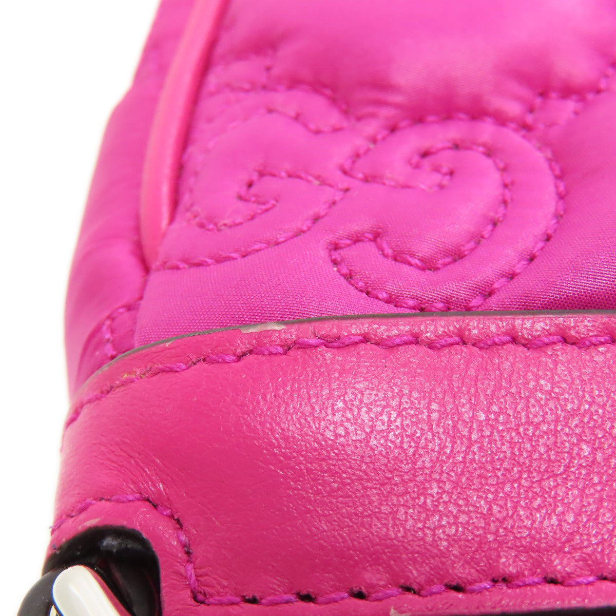 GUCCI 735049 GG Matelasse 2WAY Handbag Nylon Ladies [Used]