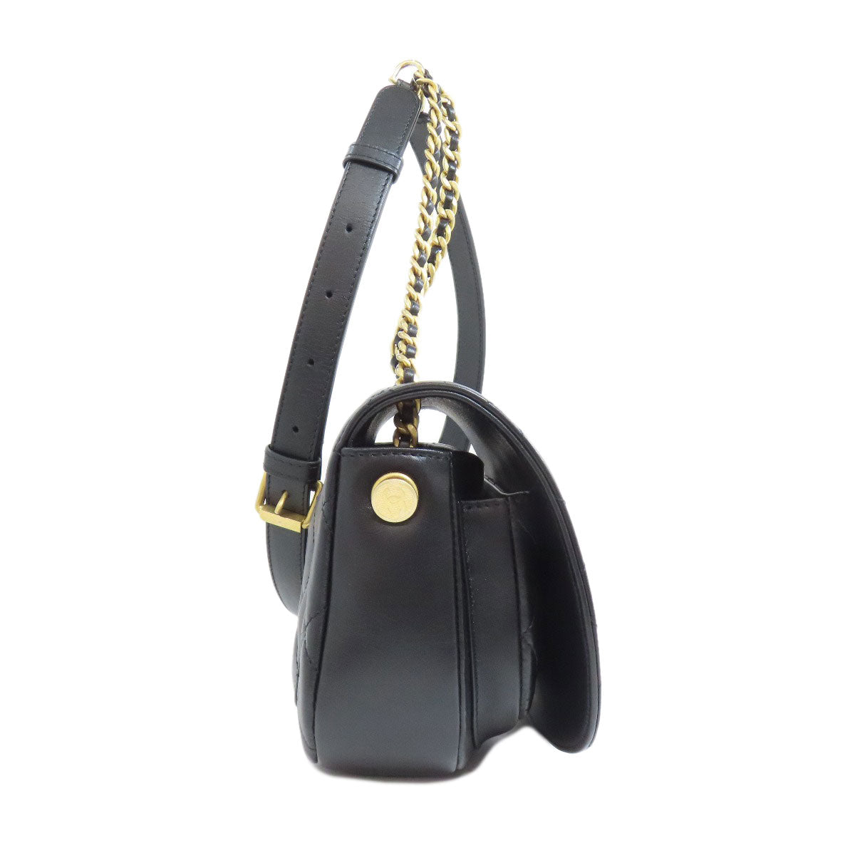 CHANEL Matelasse ChainShoulder GoldHardware Shoulder Bag Lambskin Ladies [Used]