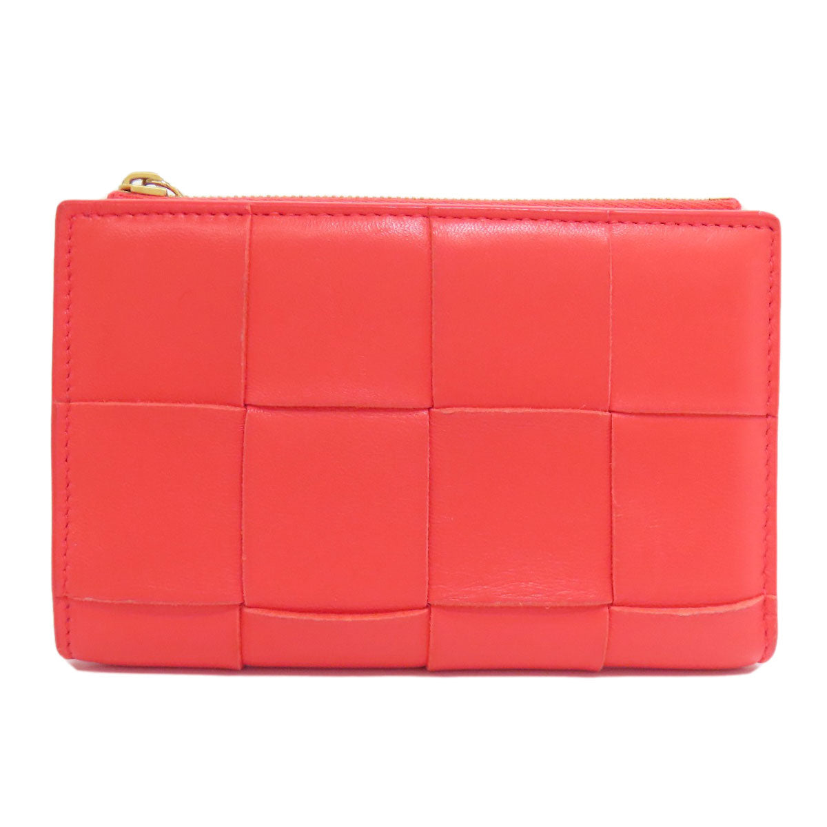 BOTTEGA VENETA   Bifold Wallet with Coin Pocket Maxi Intrecciato Calf Ladies