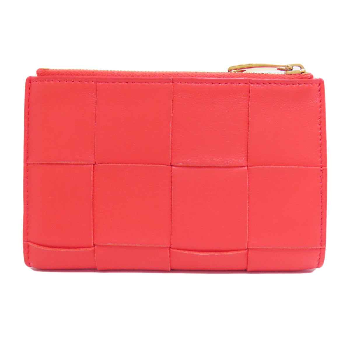 BOTTEGA VENETA   Bifold Wallet with Coin Pocket Maxi Intrecciato Calf Ladies