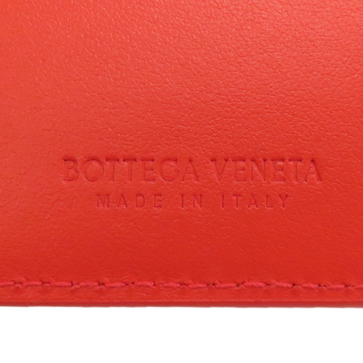 BOTTEGA VENETA   Bifold Wallet with Coin Pocket Maxi Intrecciato Calf Ladies