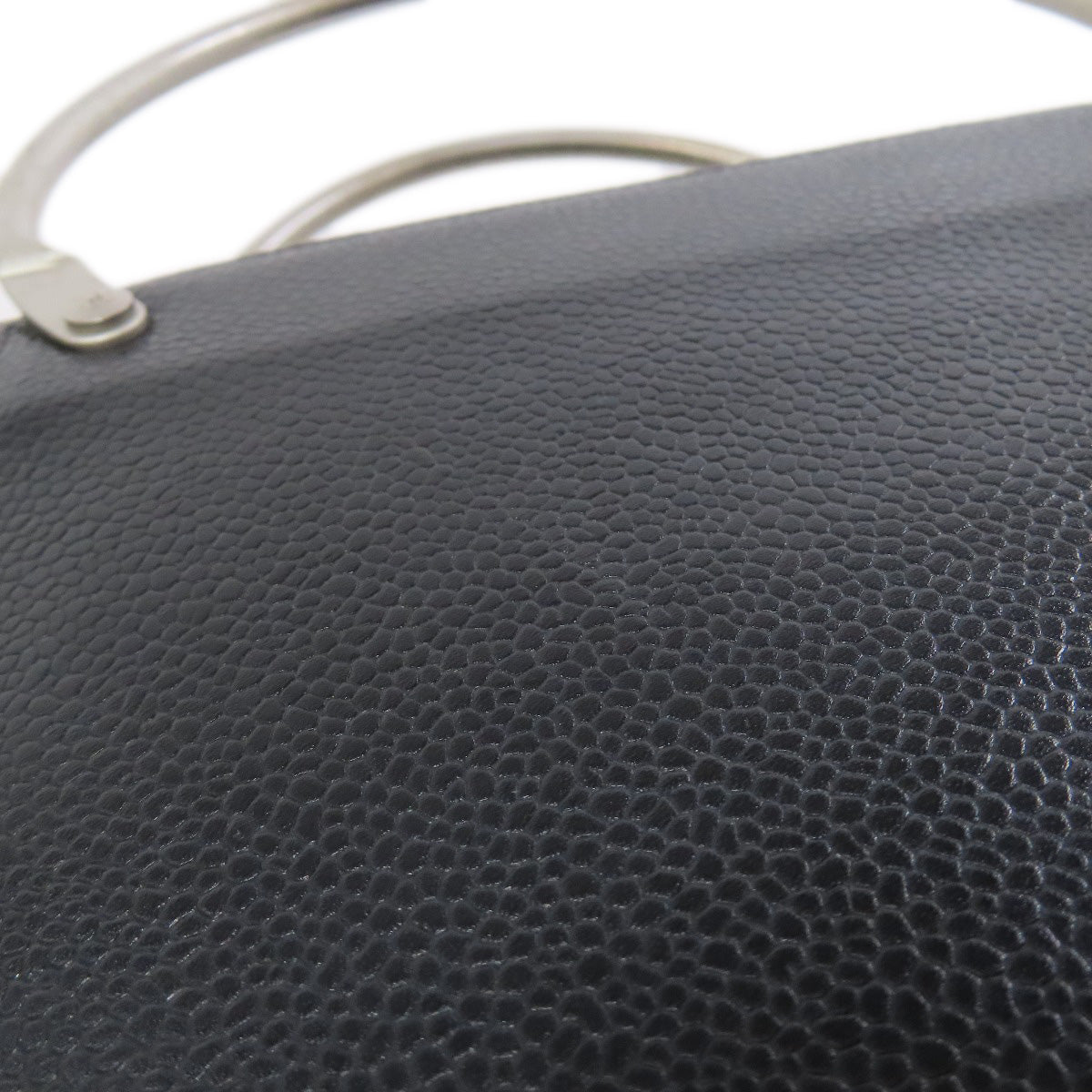 CHANEL COCO Mark Handbag Grained Calfskin Skin Ladies [Used]