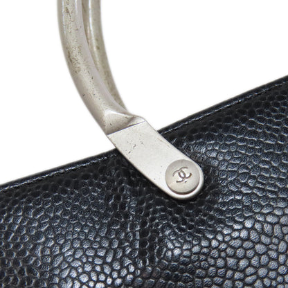 CHANEL COCO Mark Handbag Grained Calfskin Skin Ladies [Used]