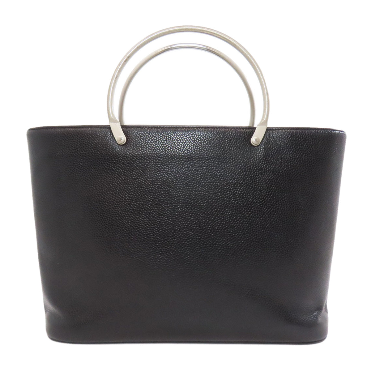 CHANEL COCO Mark Handbag Grained Calfskin Skin Ladies [Used]