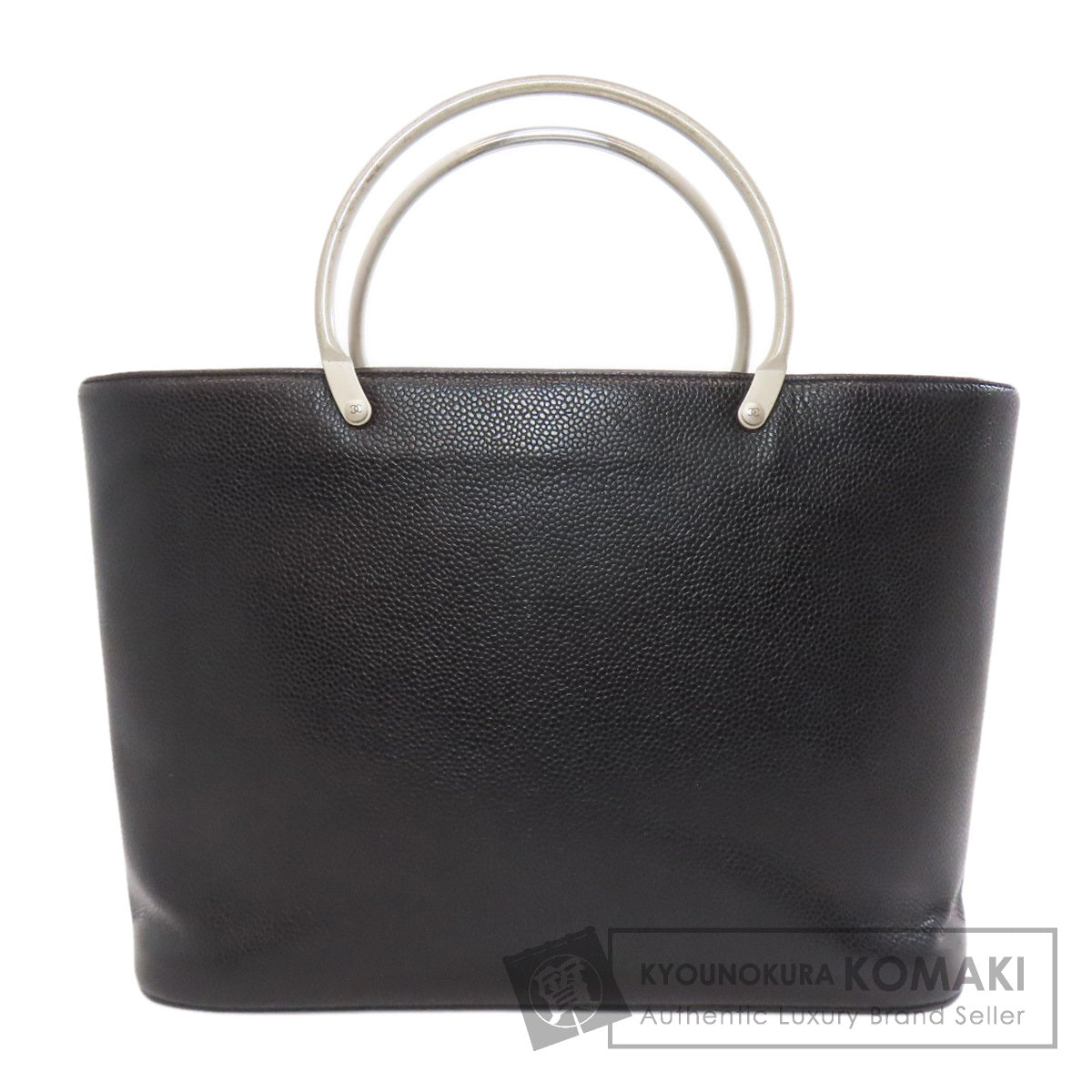 CHANEL COCO Mark Handbag Grained Calfskin Skin Ladies [Used]