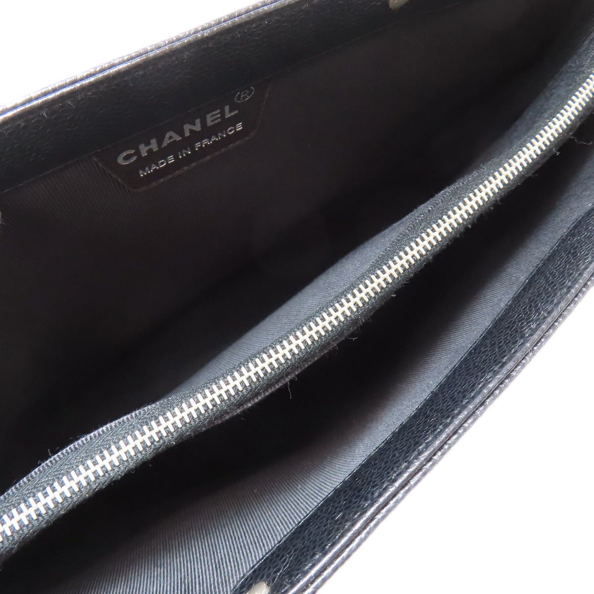 CHANEL COCO Mark Handbag Grained Calfskin Skin Ladies [Used]