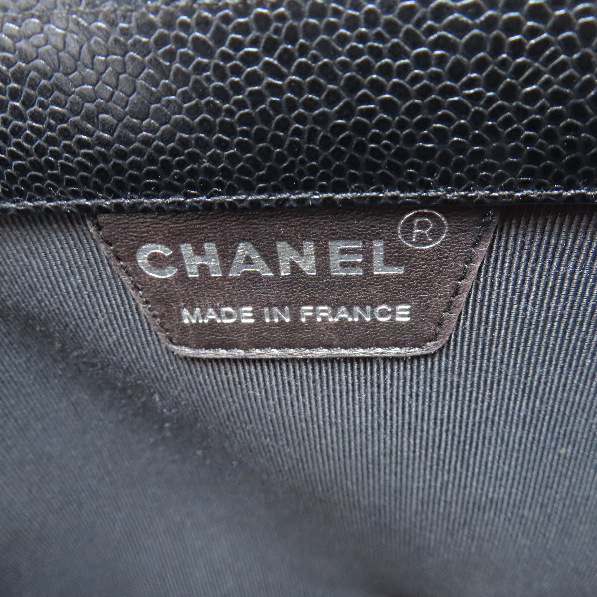 CHANEL COCO Mark Handbag Grained Calfskin Skin Ladies [Used]