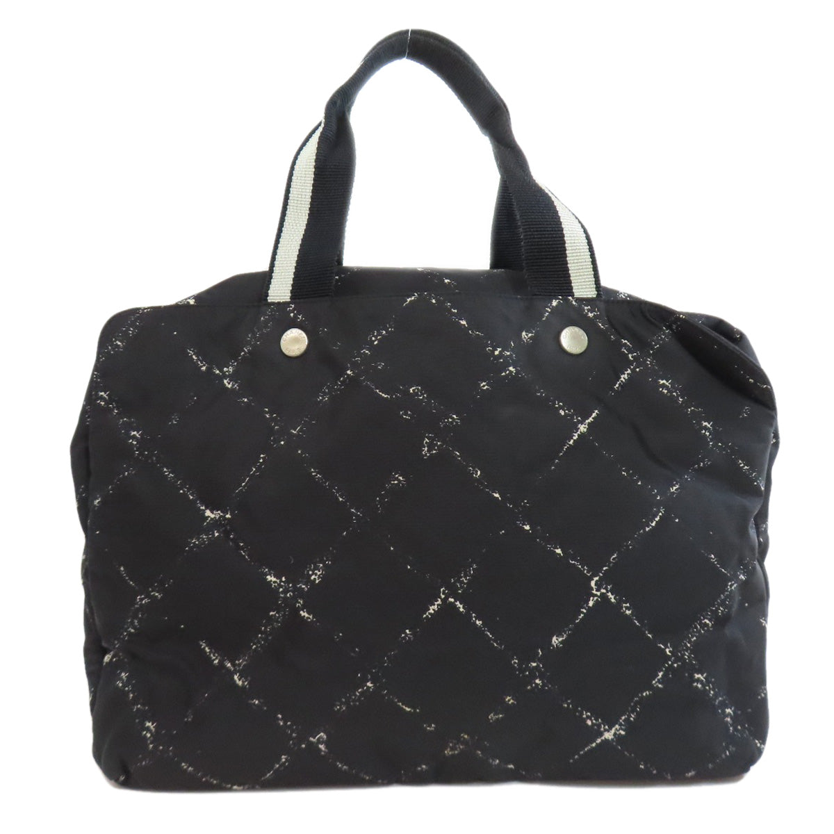 CHANEL   Boston bag Travel line Nylon Ladies