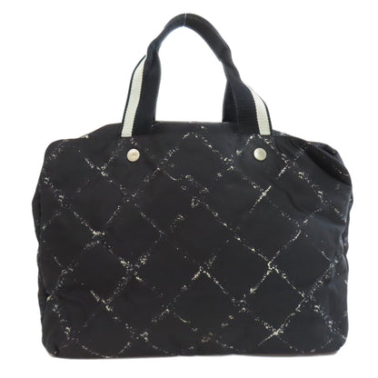 CHANEL   Boston bag Travel line Nylon Ladies