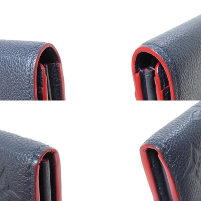 LOUIS VUITTON M62125 Portefeiulle Â· Sarah Long wallet (with coin pocket) Empreinte Ladies [Used]