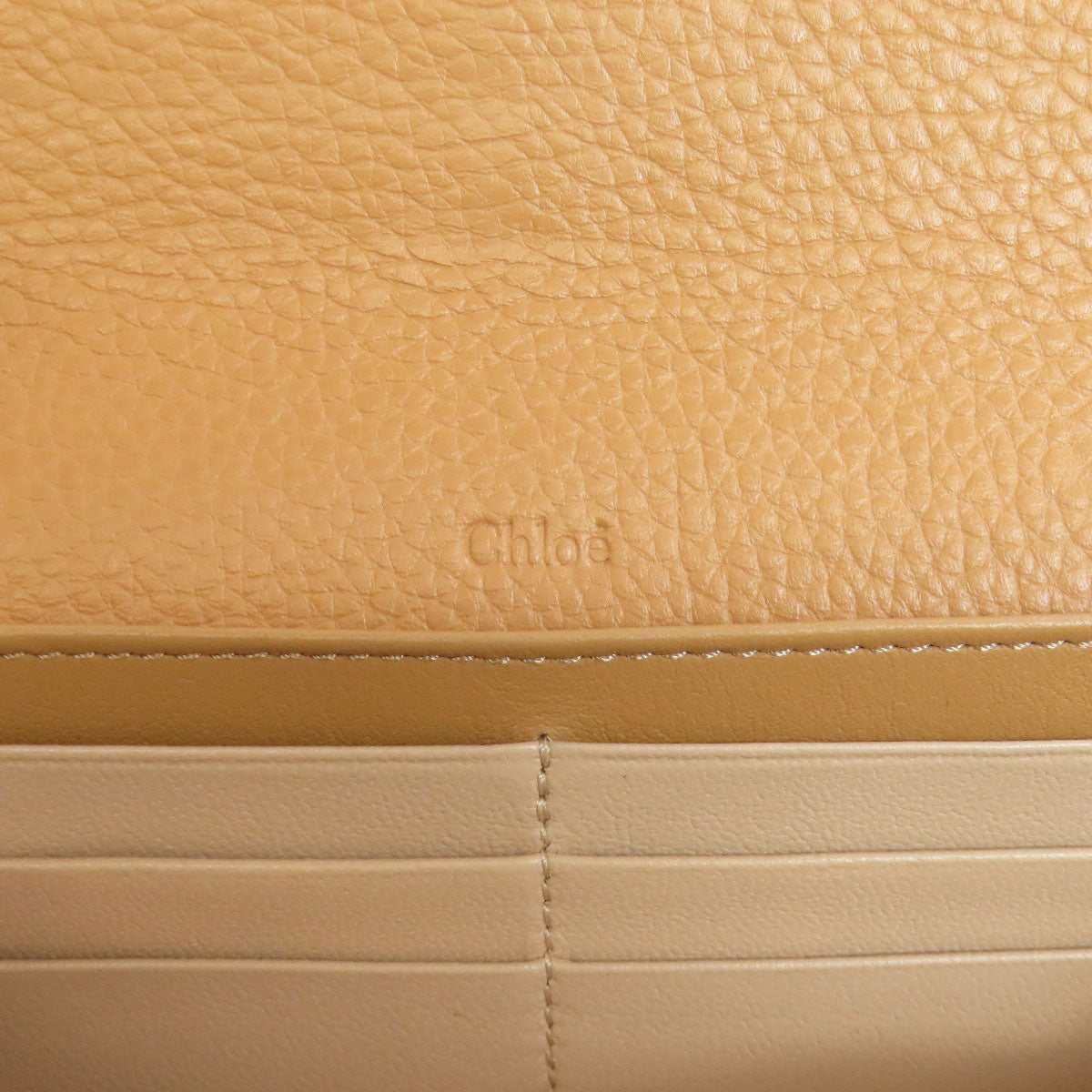 CHLOE   Long wallet (with coin pocket) Initial A Leather Ladies