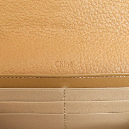 CHLOE   Long wallet (with coin pocket) Initial A Leather Ladies