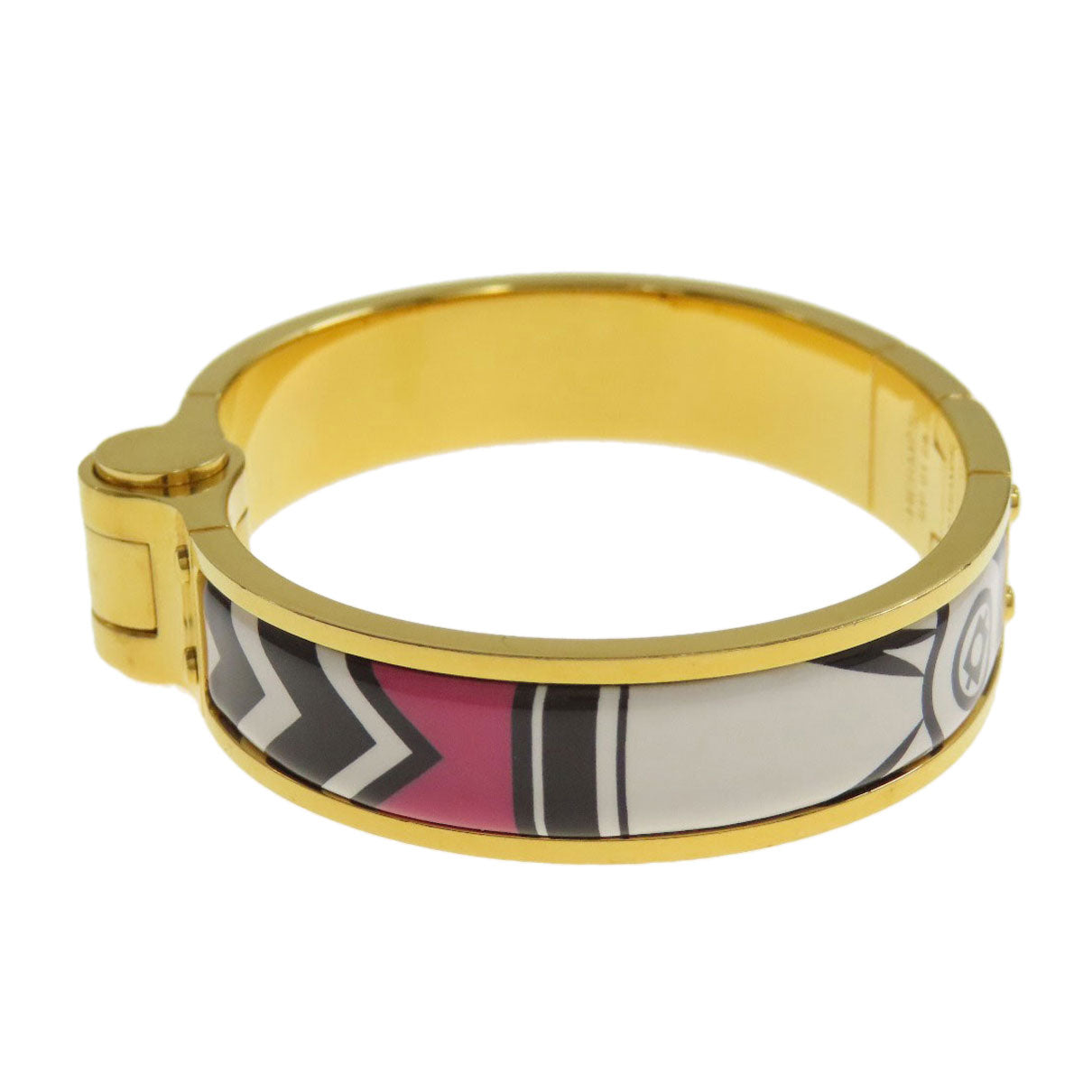 HERMES Charniere Bracelet Gold Plated Ladies [Used]