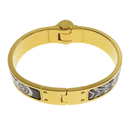 HERMES Charniere Bracelet Gold Plated Ladies [Used]