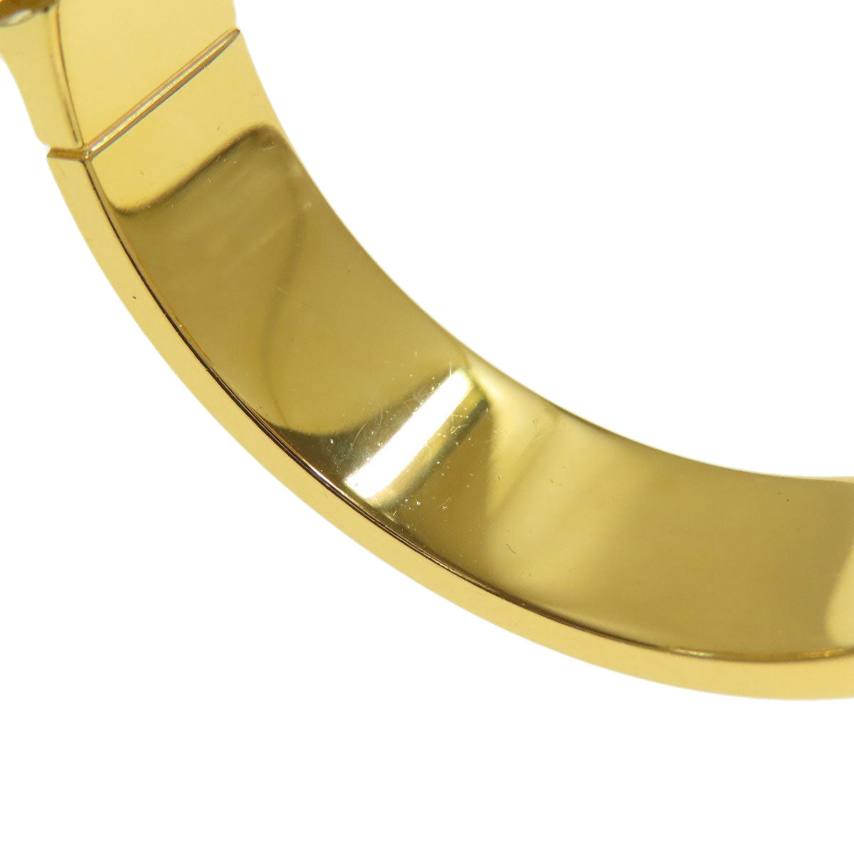 HERMES Charniere Bracelet Gold Plated Ladies [Used]