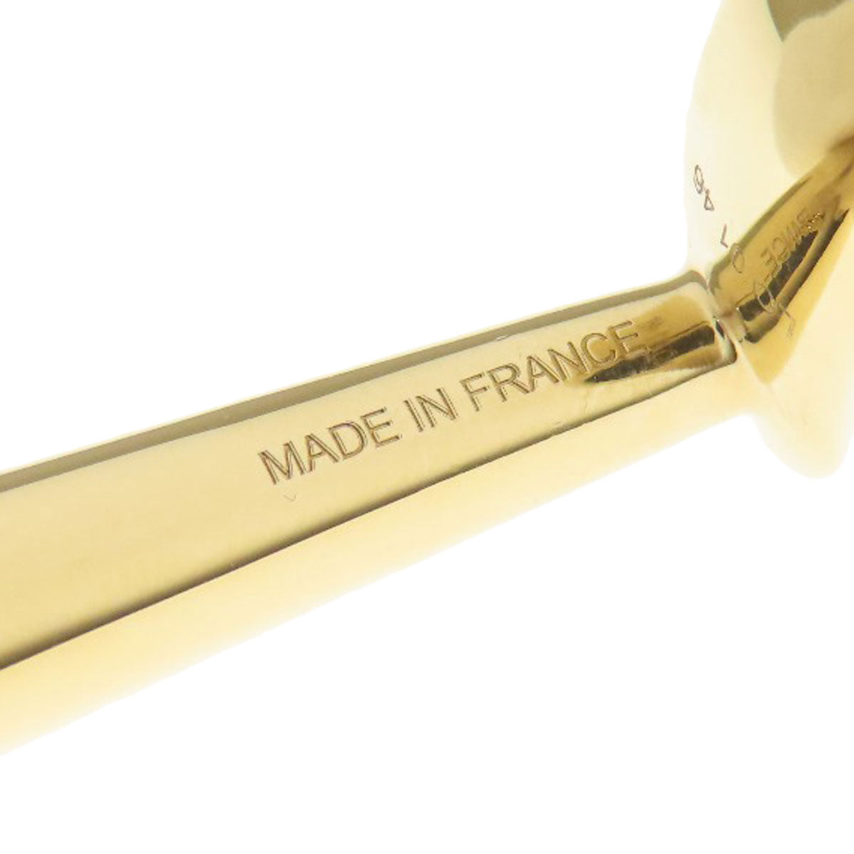 HERMES Shifure Pendant top Gold Plated Ladies [Used]