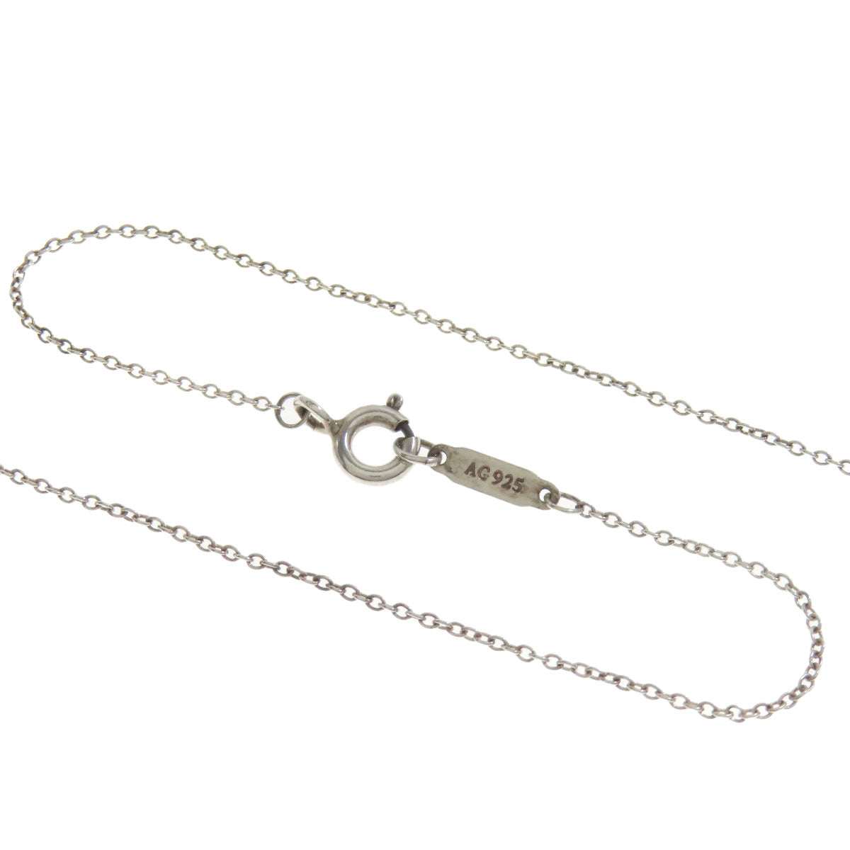 TIFFANY&Co. GO WOMEN Japanese iris Necklace Silver Ladies [Used]