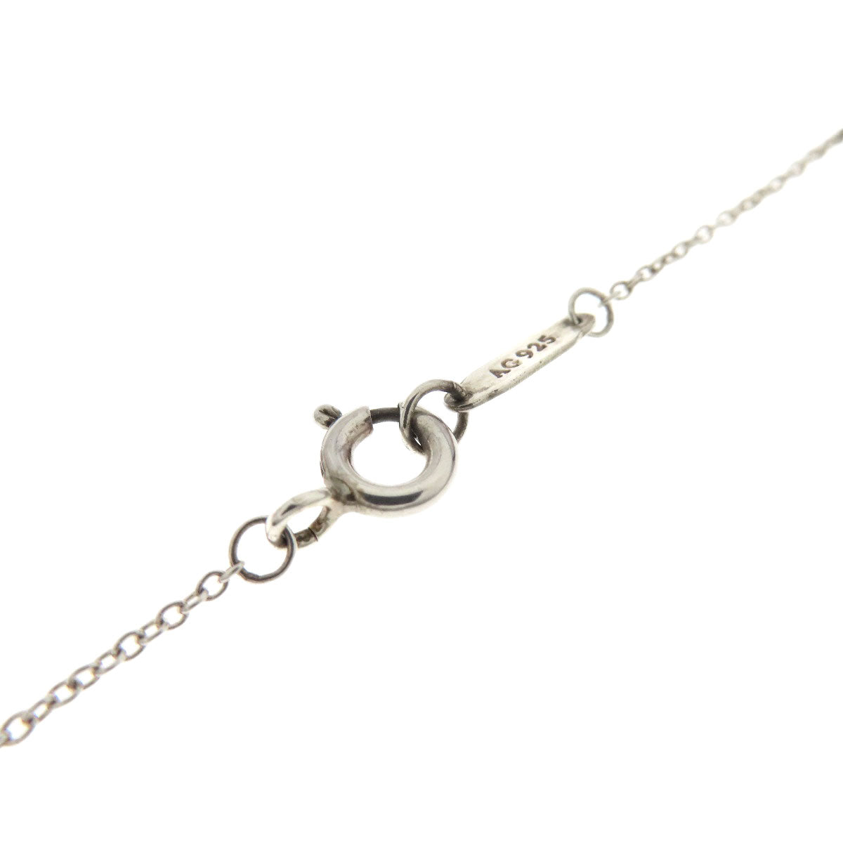 TIFFANY&Co. GO WOMEN Japanese iris Necklace Silver Ladies [Used]