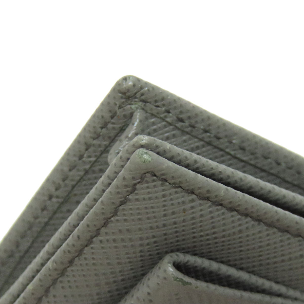 PRADA Fiocco Card Case Safiano Ladies [Used]