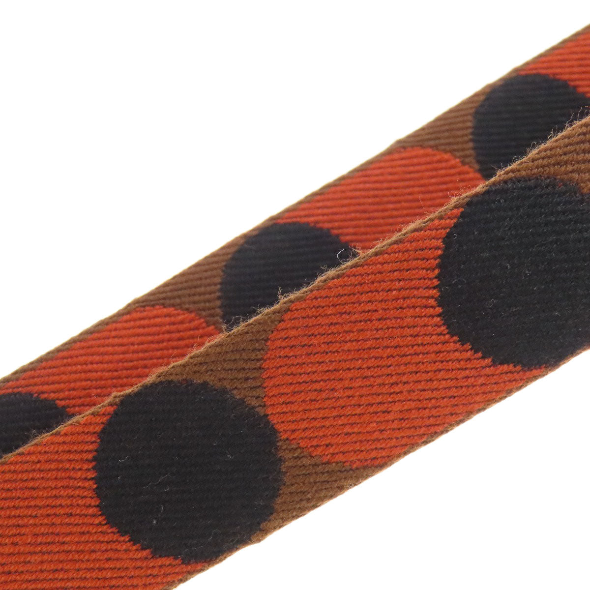 HERMES sangre flipper ball Shoulder strap Canvas Ladies [Used]