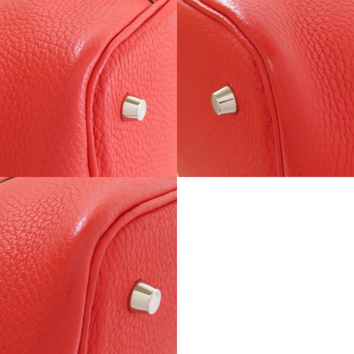 HERMES Picotin Lock MM SilverHardware Handbag Taurillon Clemence Ladies [Used]