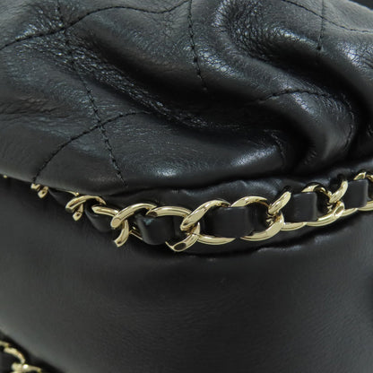CHANEL Matelasse GoldHardware Shoulder Bag Lambskin Ladies [Used]