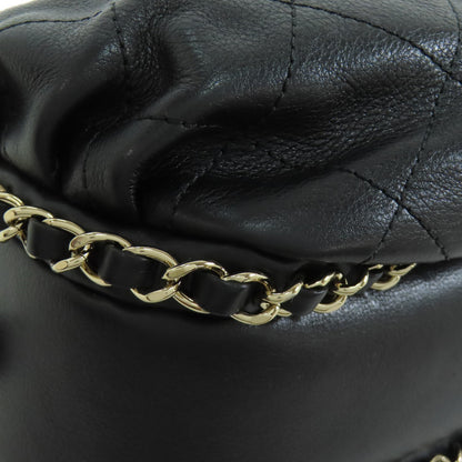 CHANEL Matelasse GoldHardware Shoulder Bag Lambskin Ladies [Used]