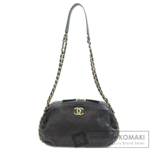 CHANEL Matelasse GoldHardware Shoulder Bag Lambskin Ladies [Used]