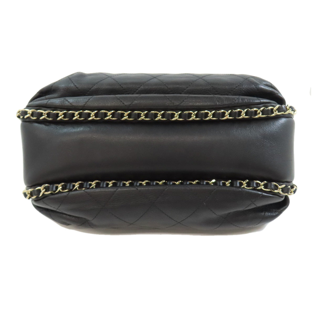 CHANEL Matelasse GoldHardware Shoulder Bag Lambskin Ladies [Used]