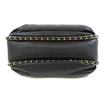 CHANEL Matelasse GoldHardware Shoulder Bag Lambskin Ladies [Used]