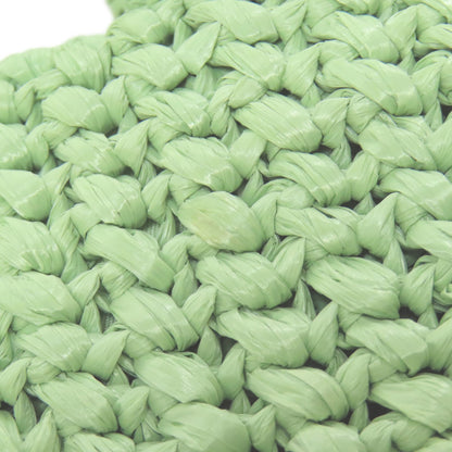 PRADA 1BG422 Small Crochet Handbag Raffia Ladies [Used]