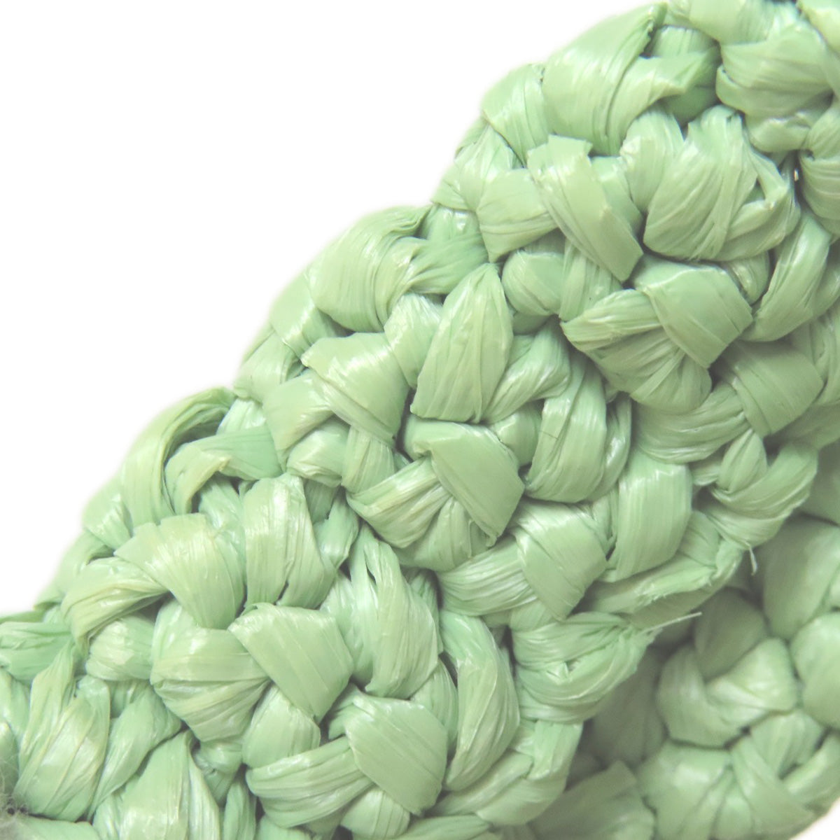 PRADA 1BG422 Small Crochet Handbag Raffia Ladies [Used]