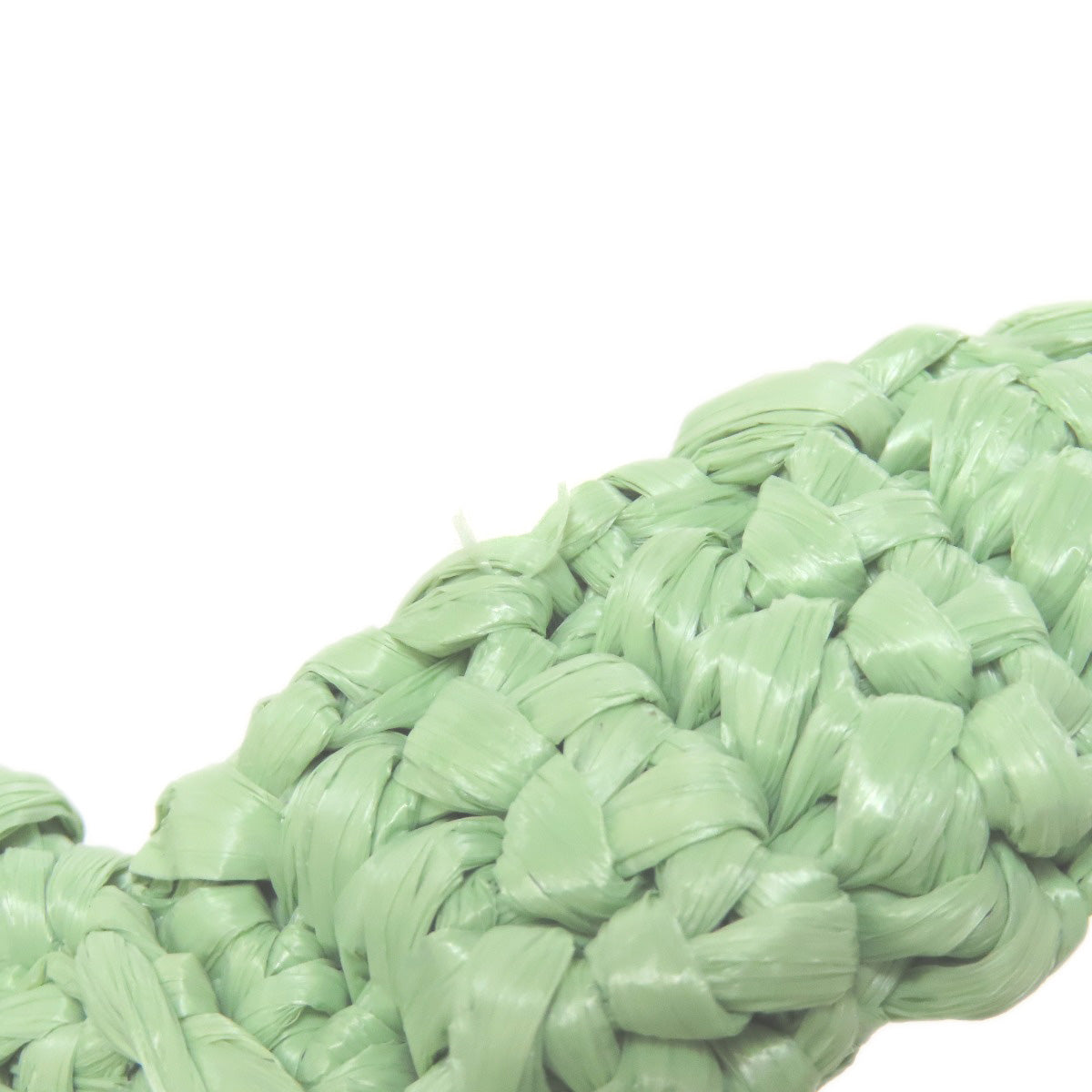 PRADA 1BG422 Small Crochet Handbag Raffia Ladies [Used]