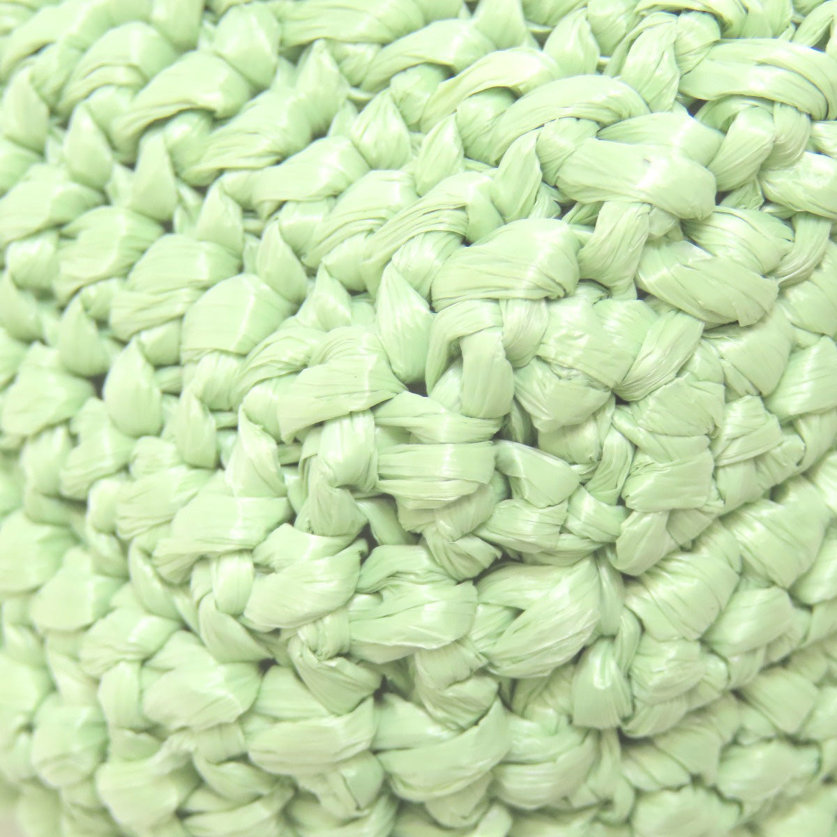 PRADA 1BG422 Small Crochet Handbag Raffia Ladies [Used]