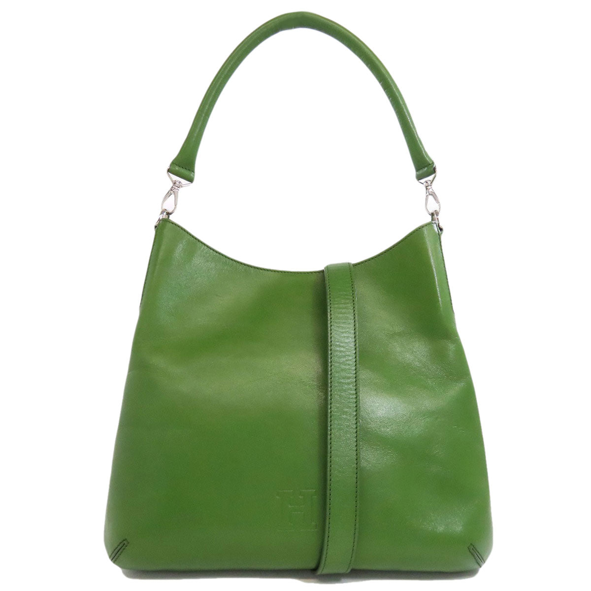 HIROFU one belt 2WAY Shoulder Bag Leather Ladies [Used]