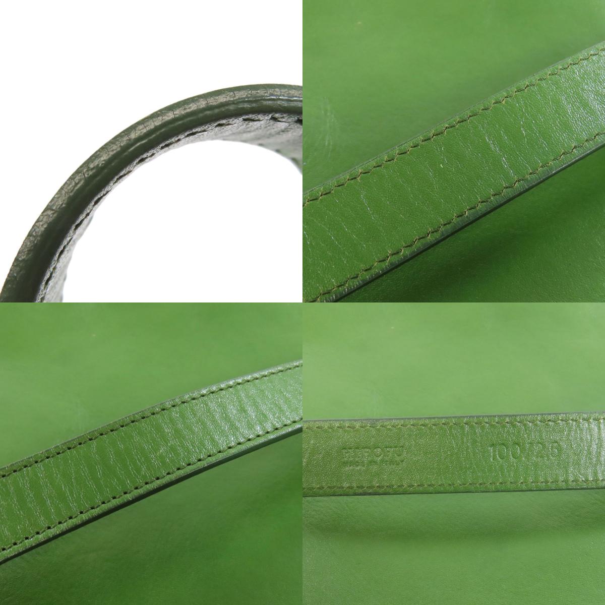 HIROFU one belt 2WAY Shoulder Bag Leather Ladies [Used]