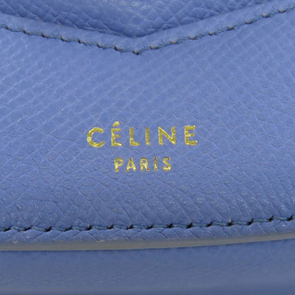 CELINE logo Shoulder Bag Calf Ladies [Used]