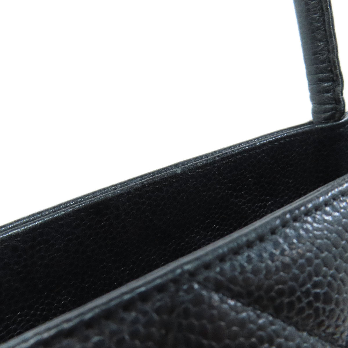 CHANEL Medallion GoldHardware Tote Bag Grained Calfskin Skin Ladies [Used]