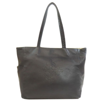 russet   Tote Bag Lily crest Leather Ladies