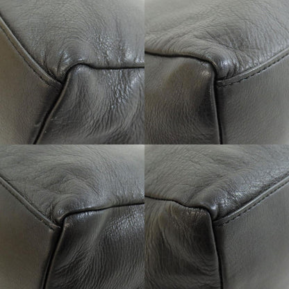 russet Lily crest Tote Bag Leather Ladies [Used]