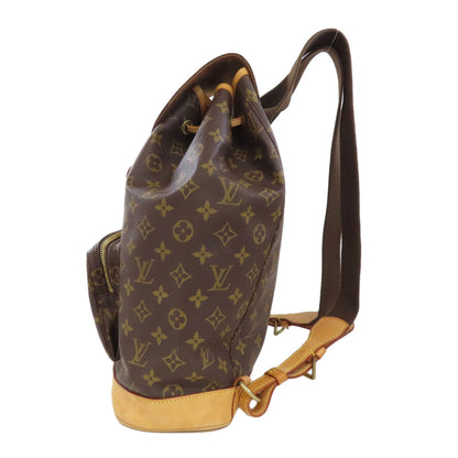 LOUIS VUITTON  M51135 Backpack Â· Daypack MontsourisGM Monogram canvas Ladies