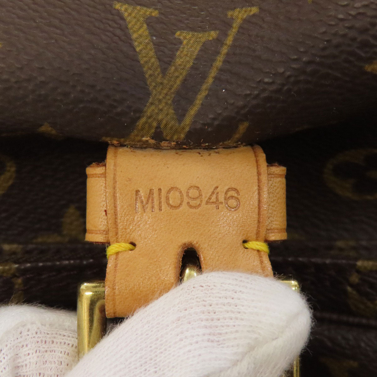 LOUIS VUITTON  M51135 Backpack Â· Daypack MontsourisGM Monogram canvas Ladies