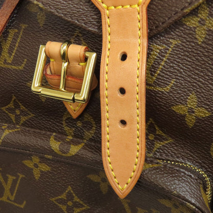 LOUIS VUITTON  M51136 Backpack Â· Daypack MontsourisMM Monogram canvas Ladies