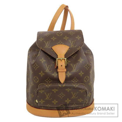 LOUIS VUITTON  M51136 Backpack Â· Daypack MontsourisMM Monogram canvas Ladies