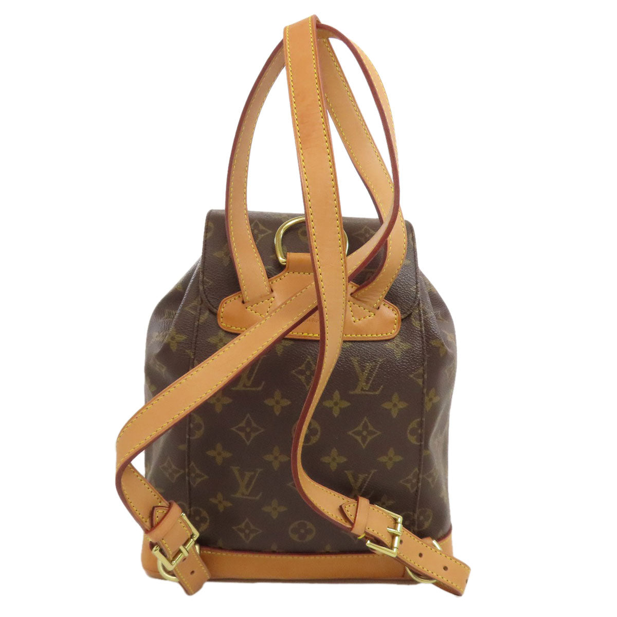 LOUIS VUITTON  M51136 Backpack Â· Daypack MontsourisMM Monogram canvas Ladies