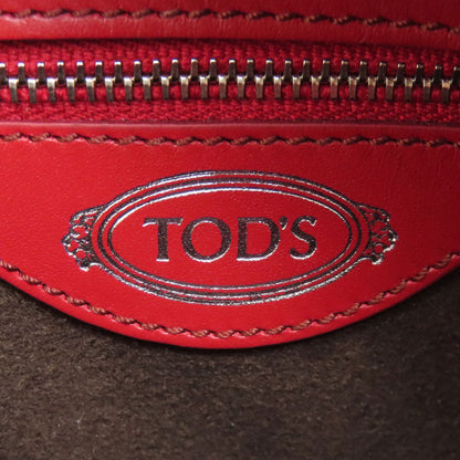 TODS Double T 2WAY Handbag Leather Ladies [Used]
